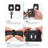 1 Pair Bike Clipless Pedal to Flat Pedal Converter Road
