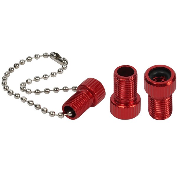 Flintronic Brass Adapter, 3 Pieces Bicycle Valve Adapter Made of