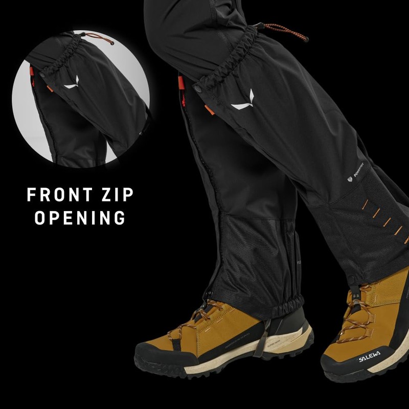 Salewa Unisex Adult PUEZ PTX Trekking Gaiter, Black Out, M