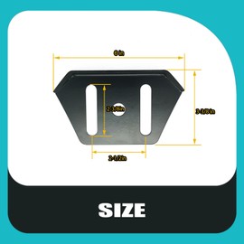 Set of 2 Snow Blower Skid Shoe Kit 1740912BMYP for Murray Craftsman Replacement Part