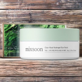 Mixoon Wrinkle Improvement Eye Patch Cica Hyal Hydrogel Eye Patches 2 Pieces 60 Pieces / 믹순 눈가 주름 개선 눈 패치 시카 히알 하이드로겔 아이패치 2개 60개입