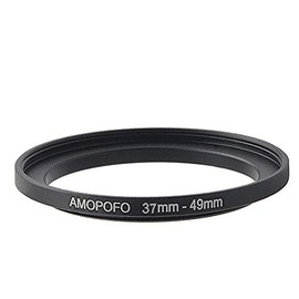 37mm to 49mm Step Up Ring Filter Adapter for canon NEX M4/3 and Nik UV,ND,CPL, 37-49mm Step Up Ring Adapter