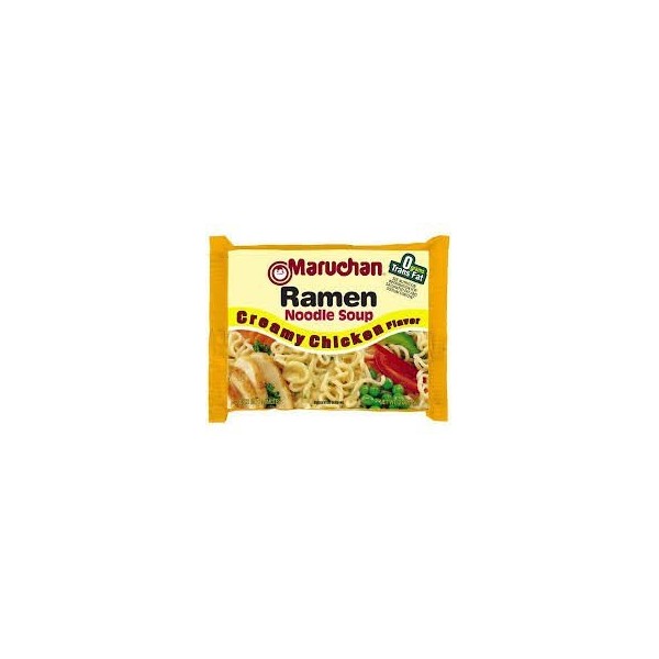 Creamy Chicken Flavoed Ramen Noodles (Pack of 8)