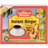 Caribbean Dreams Instant Ginger Tea, 100% Natural from Jamaica, Strong