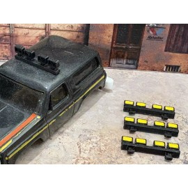 Schaper Vintage Schaper Stomper 3D Printed (3x) - Painted Generation 1 Light Bars