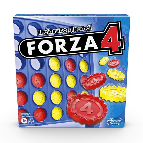Hasbro Gaming - Forza 4, Box Game, 2020 Italian Version, for Children from 6 Years and Up