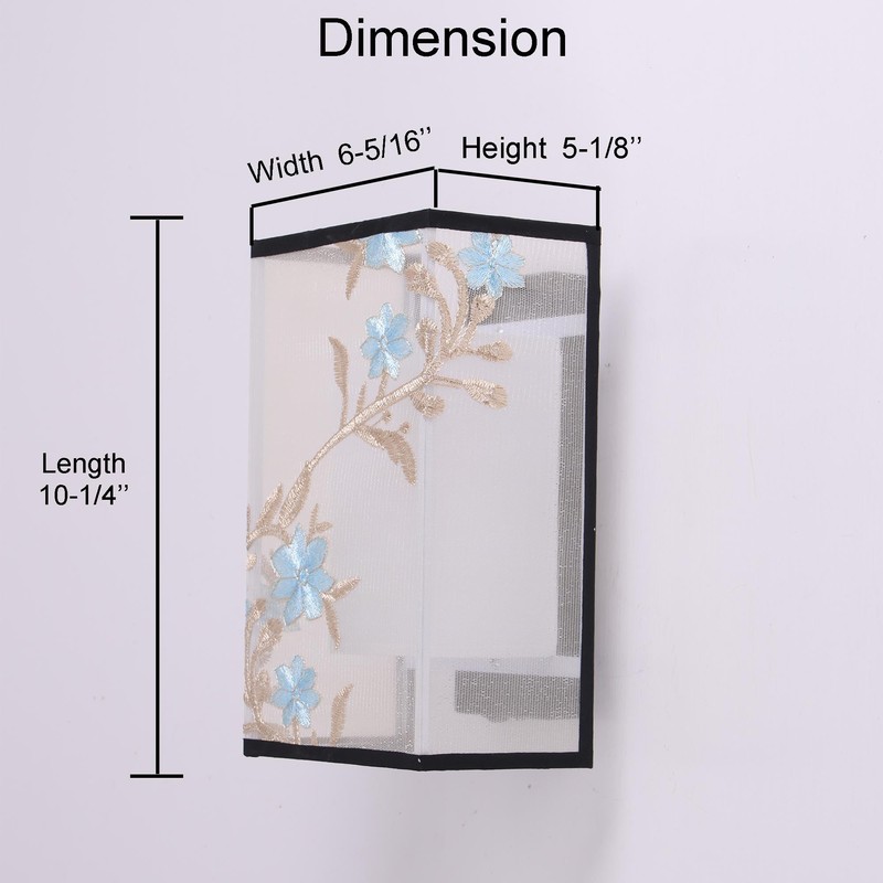 Maichis RV Decorative Fabric Ceiling Light with On&Off Switch, RV