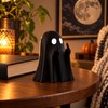 Cute Middle Finger Ghost Statue, Small Halloween Decor for Home,
