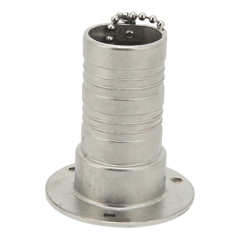 Marine Boat Deck Filler with Keyless Cap Stainless Steel Mirror