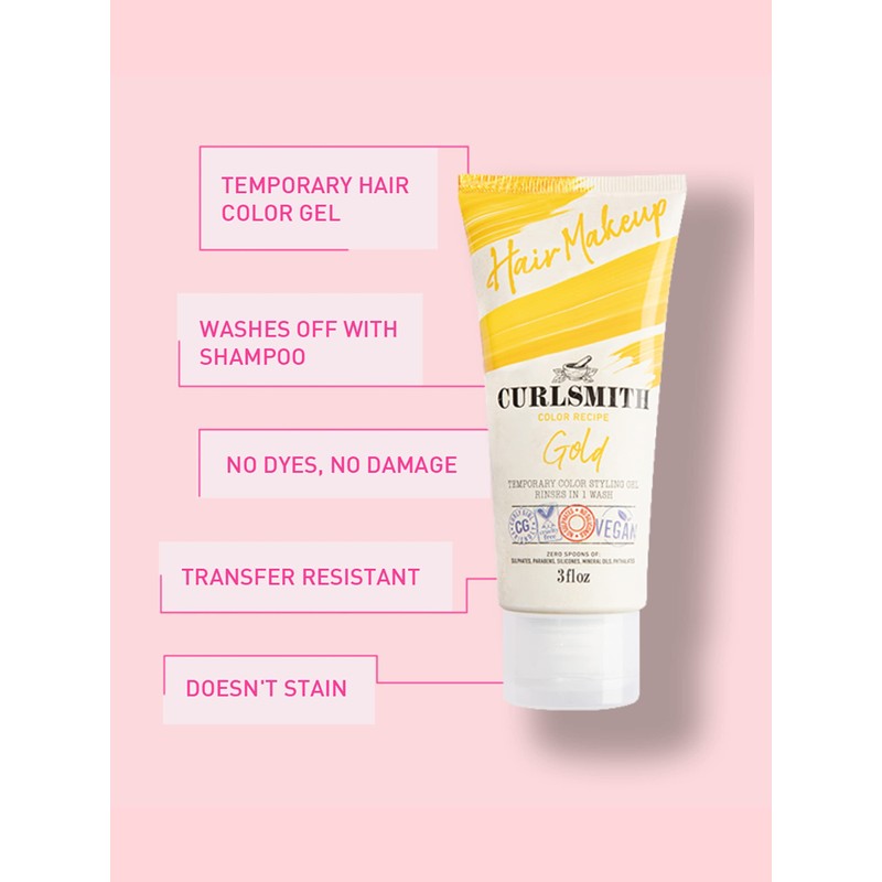 Curlsmith - Hair Makeup - Vegan Temporary Hair Color and