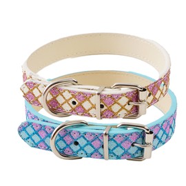 2 Pack kitten collar, cat collars quick release, cat safety collar, No Bell, Protects Cat's Ears, Girl Boy Pet Kitten Collars Adjustable 20-28cm(Blue, Purple)