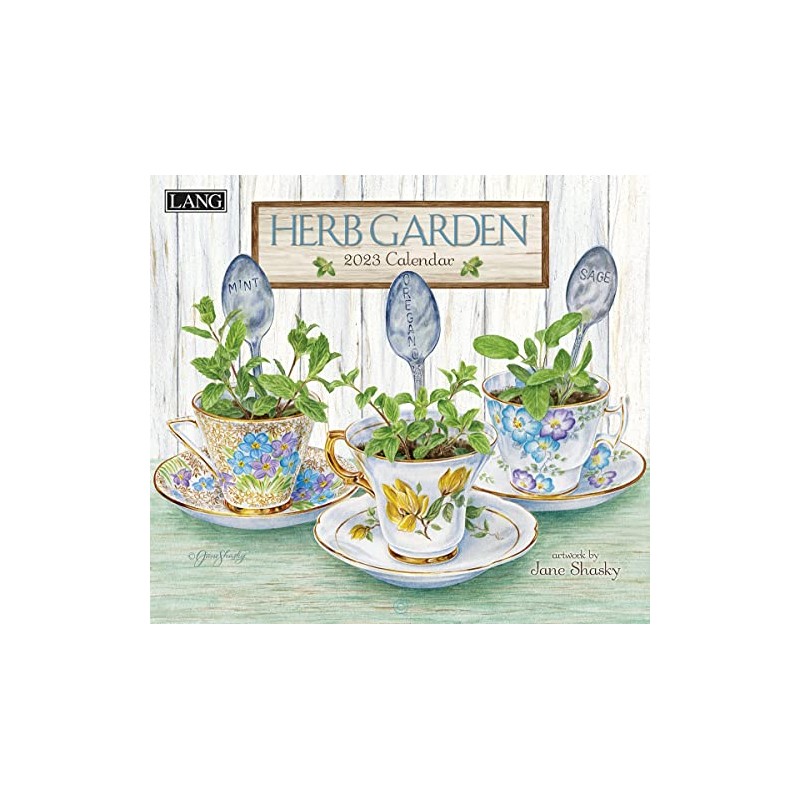 LANG HERB GARDEN 2023 WALL CALENDAR