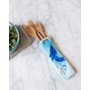 Waves of Change Reusable Set Recycled Plastic, Bamboo Utensils &