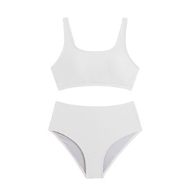 Savarana Women's High Waisted Bikini Sets Tummy Control Swimsuits Two Piece Bathing Suits 2025 Sporty Swimwear