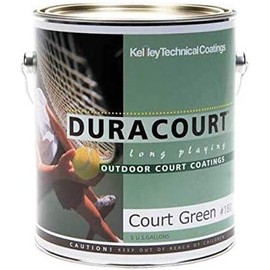 Kelley Technical Coatings Duracourt - White - 1 Gallon - Outdoor court coating for tennis, pickleball, basketball and volleyball courts.