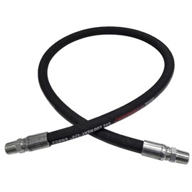 1/2 Hydraulic Hose with 1/2inch NPTF Male Hydraulic Hose Fittings 2 Ends (36inch)