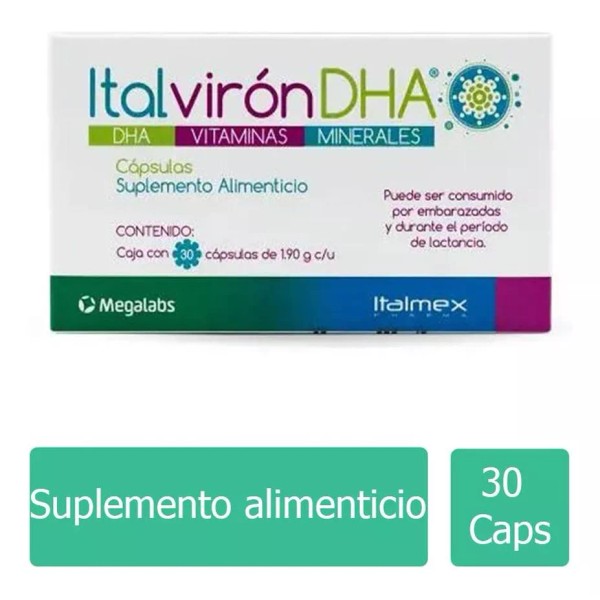 Italmex Italviron Caja Con 30 Cápsulas