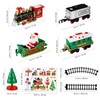 Christmas Toy Train Set, Electric Train Toy with Light and