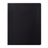 WORLD TRAVELER Eccolo Large Simply Black Lined Journal Notebook, Flexible