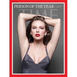 Taylor Swift TIME Person Of The Year Magazine - Cover Version 2: Silver Dress