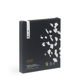 TERRE DE MARS Set of 5 Cotton Milky Mask, Creamy Face Mask, Infused With Chamomile, Aloe Vera and Caffeine, Made in France, Vegan and Cruelty Free, Biodegradable