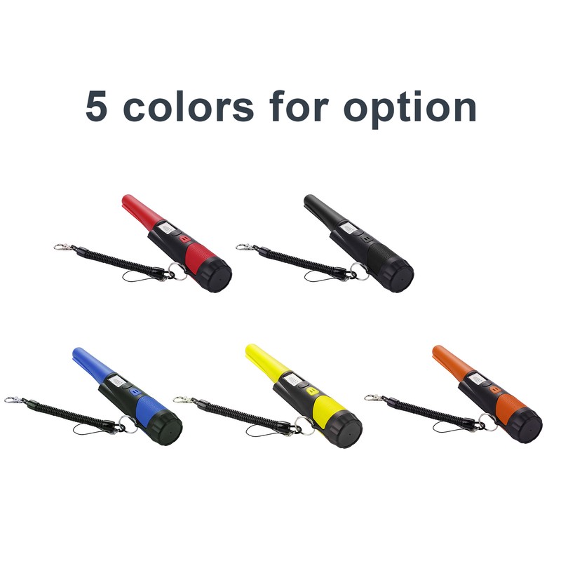 Metal Detector,Portable High Sensitivity Metal Detector One-button LED Indicator Gold