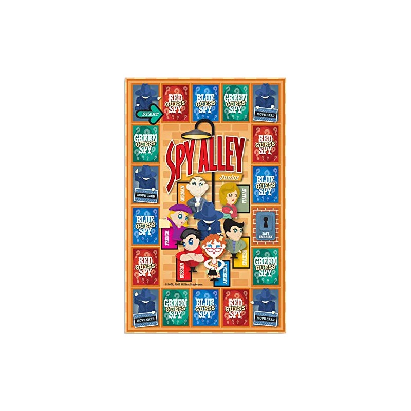 Spy Alley Junior Board Game - Guessing Game for Kids