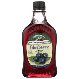 Maple Grove Farms Flavored Syrups, Blueberry, 8.5 Ounce