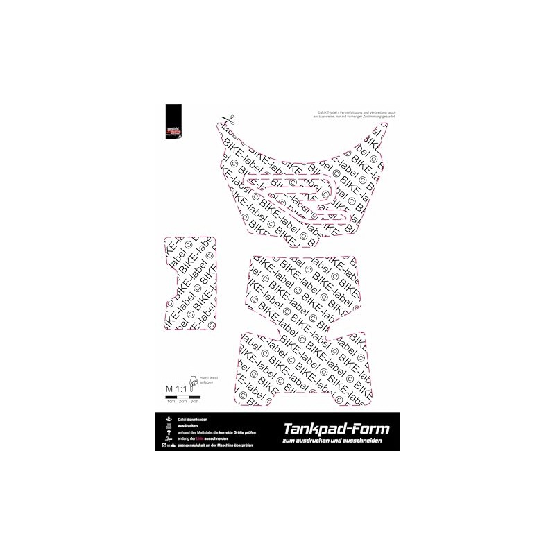 Tankpad Motorcycle Sticker Compatible with KTM Super Duke R 1390