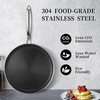 Innerwell Nonstick Crepe Pan 10 inch Stainless Steel Crepe Pan