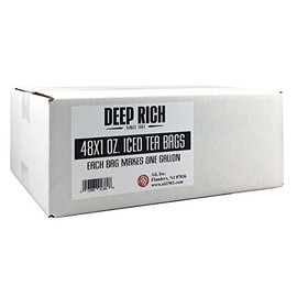 Deep Rich 48 x 1 oz Black Iced Tea Filter Bags