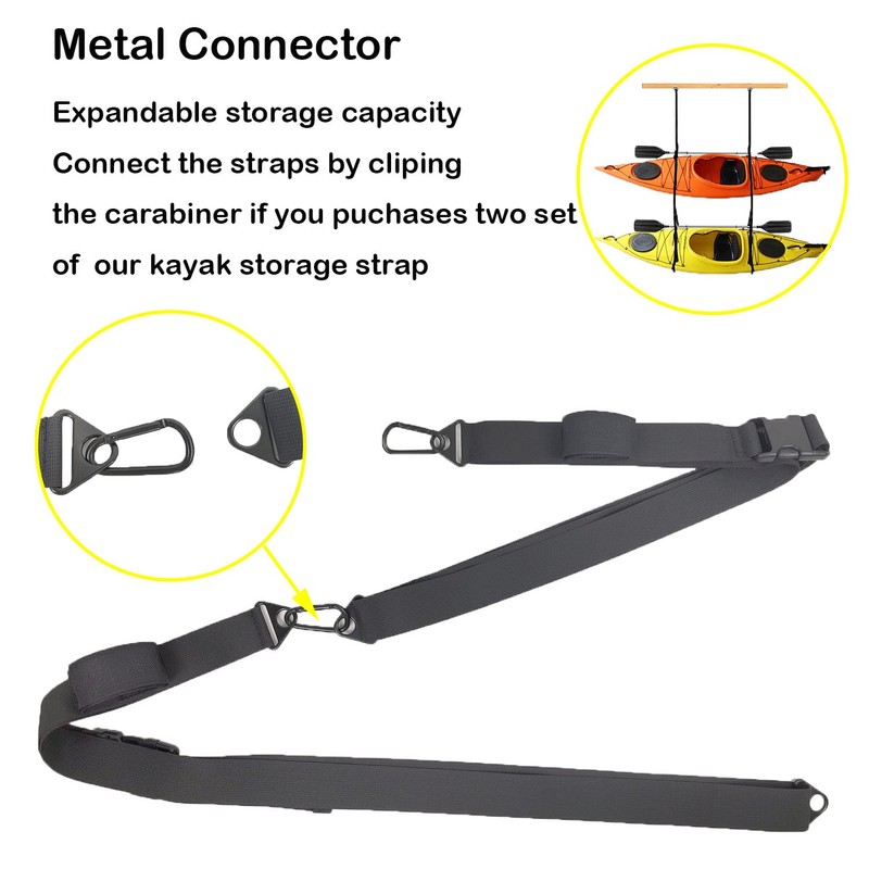 Heavy Rope Hoist Stainless Steel Pulley System with Storage Straps