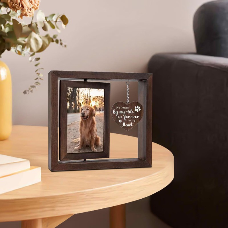 Sporgo Wooden Picture Frame Dog Cat 3D Picture Frame with