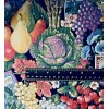Concord Fabrics VTG Joan Kessler PACKED Fruits Veggies Florals Seeds