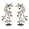 JUCONSIN Wall Sconces Candle Holder Set of 2, Antique White