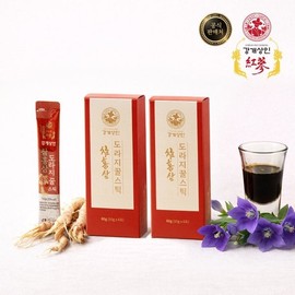 e강개상인 홍삼 도라지 꿀스틱(10g x 12포) 환절기 필수 목에 정말 좋아요 E-Ganggaesangin Red Ginseng Doraji Honey Stick (10g x 12 packs) Essential for Seasonal Change, Great for the Throat