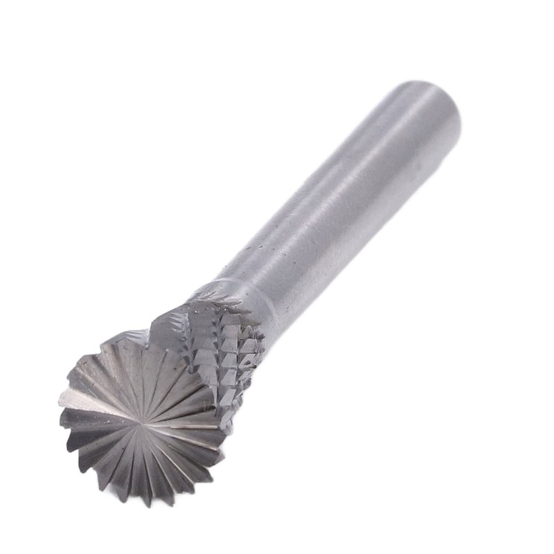 Inverted Cone Burr File, Double Cut Rotary Burr, Inverted Cone