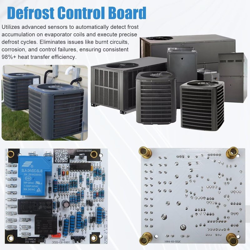 New Upgrade PCBDM133S for Goodman Defrost Control Board Replacement, with