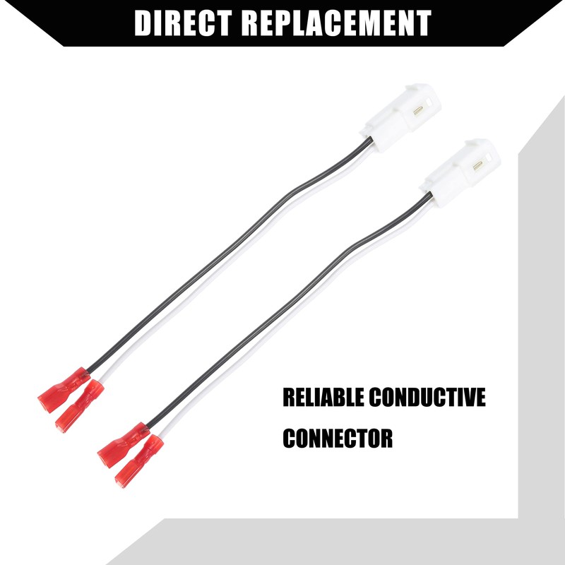 X AUTOHAUX Front/Dash Tweeters Speaker Wiring Harness Adapter Connector Plug
