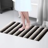 Olivia Rocco Padstow Stripe Bathmat Comfort To Your Bathroom Super