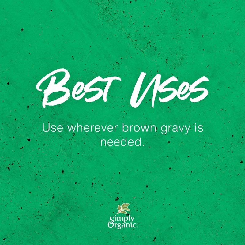 Simply Organic Brown Gravy Mix, Certified Organic, Gluten-Free | 1