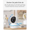 VSTARCAM Indoor Surveillance Camera - 2K QHD, 360° WLAN Indoor