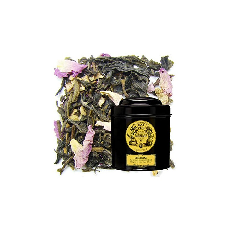 Mariage Freres, LUNE ROUGE® Mild green tea rose & ginger