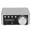 Bluetooth Amplifier Silver Mini Bluetooth 5.0 Digital Amplifier HiFi Stereo