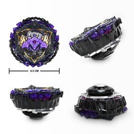 JNNQI Battling Burst Gyros Tops, Kit Doble con Lanzadore Bidireccionales, Adecuado para Regalar o para el Modo Multijugador.