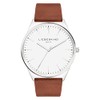 Liebeskind Time & Jewel Mixte Analogique Quartz, Silver brown, Modern