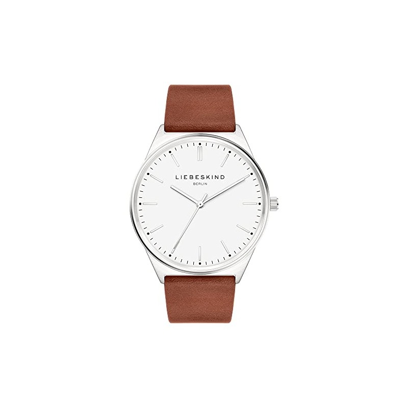 Liebeskind Time & Jewel Mixte Analogique Quartz, Silver brown, Modern