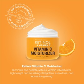 LIVAURA Retinol + Vitamin C Face Moisturizer