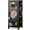 Vercraft Mini Locker with Lock Keys Stickers 10.8inch Small Storage