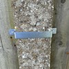 Fence Panel Security Bracket Set (20 Pack) Galvanized Steel Post